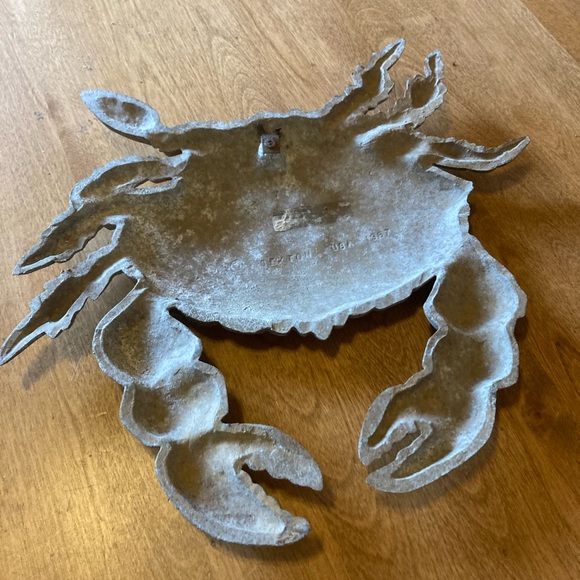 Vintage Sexton 1967 metal crab wall hanging - Picture 3 of 6